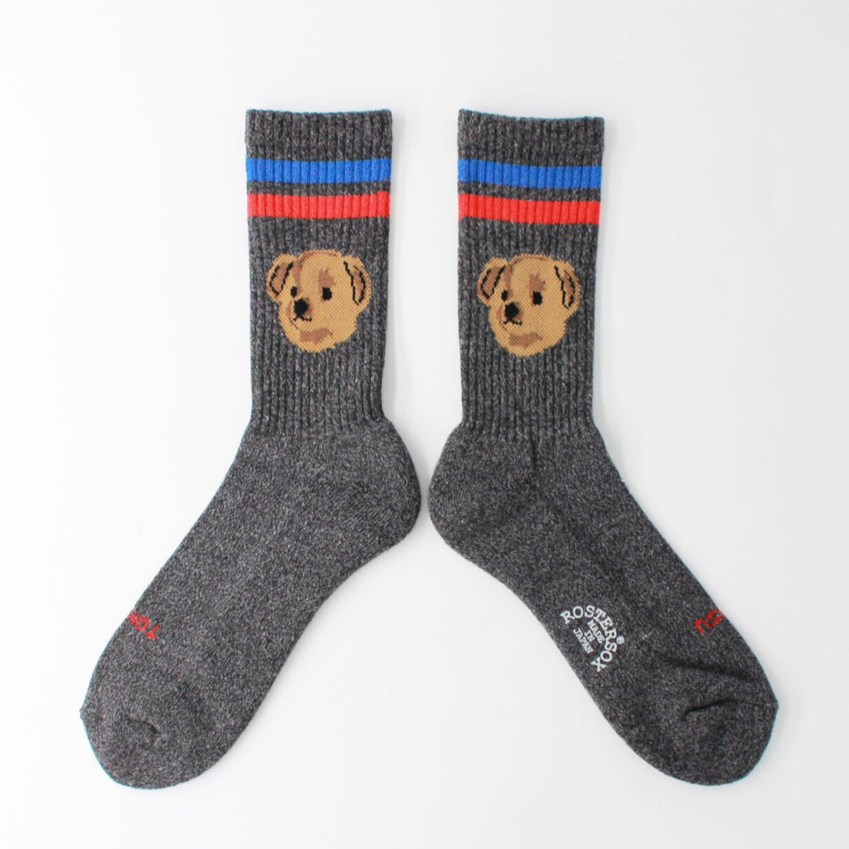 Rostersox Bear Moku Sock - Grey
