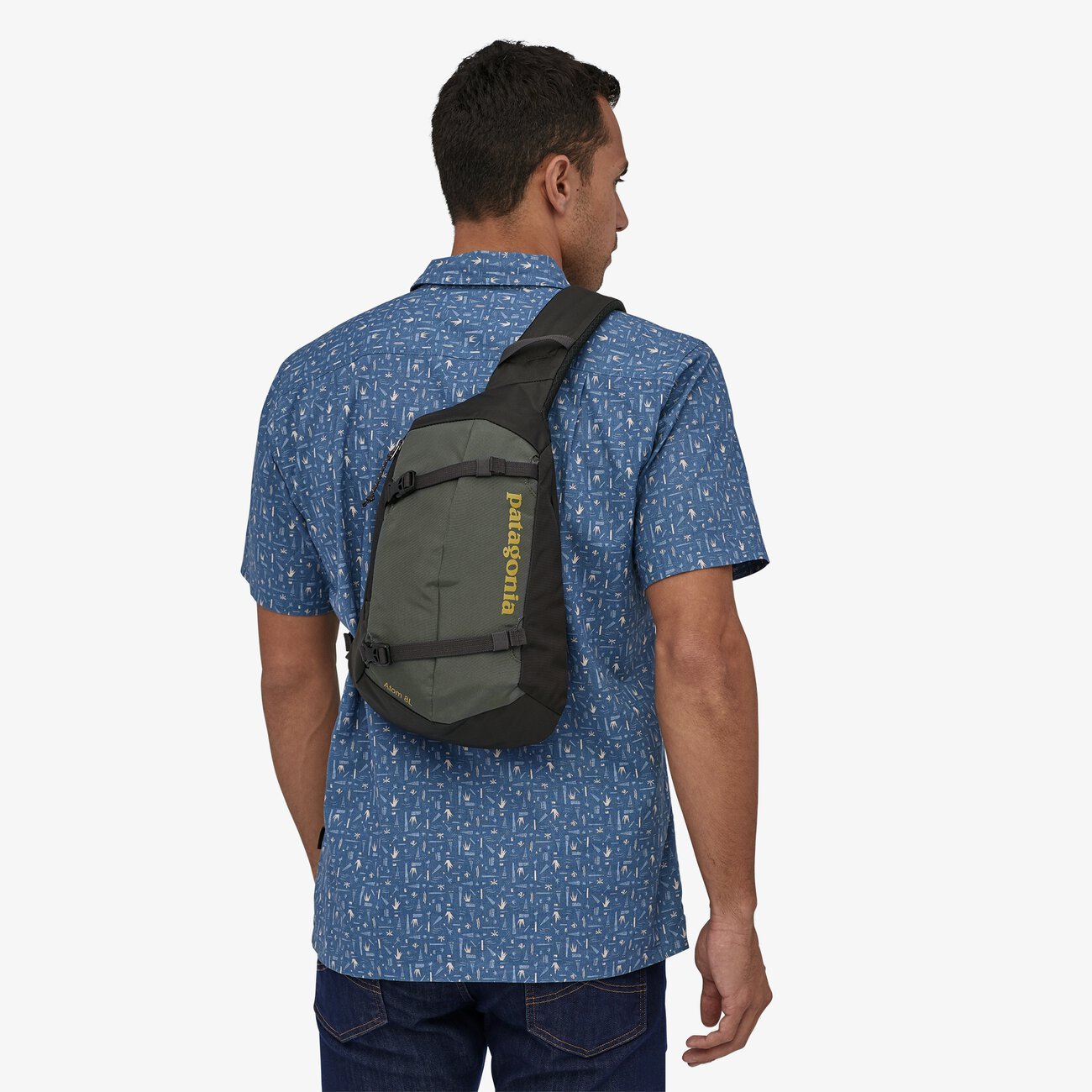 grey patagonia sling bag Atom 8L Breathable 3 Patagonia Atom Sling 8L -