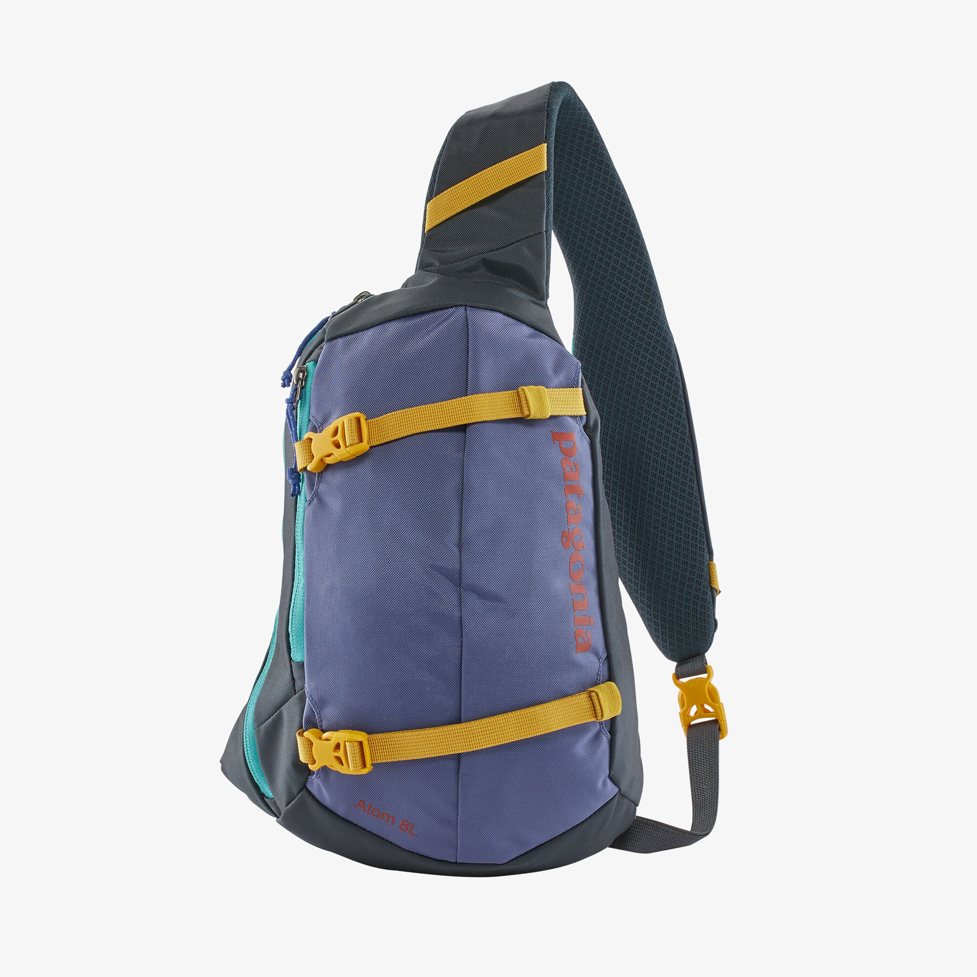 Patagonia Atom Sling 8L - Patchwork Smoulder Blue