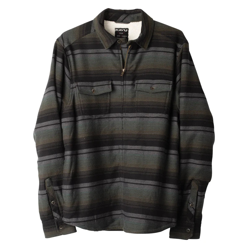 Kavu Eagle Pine Shirt - Forest Stripe