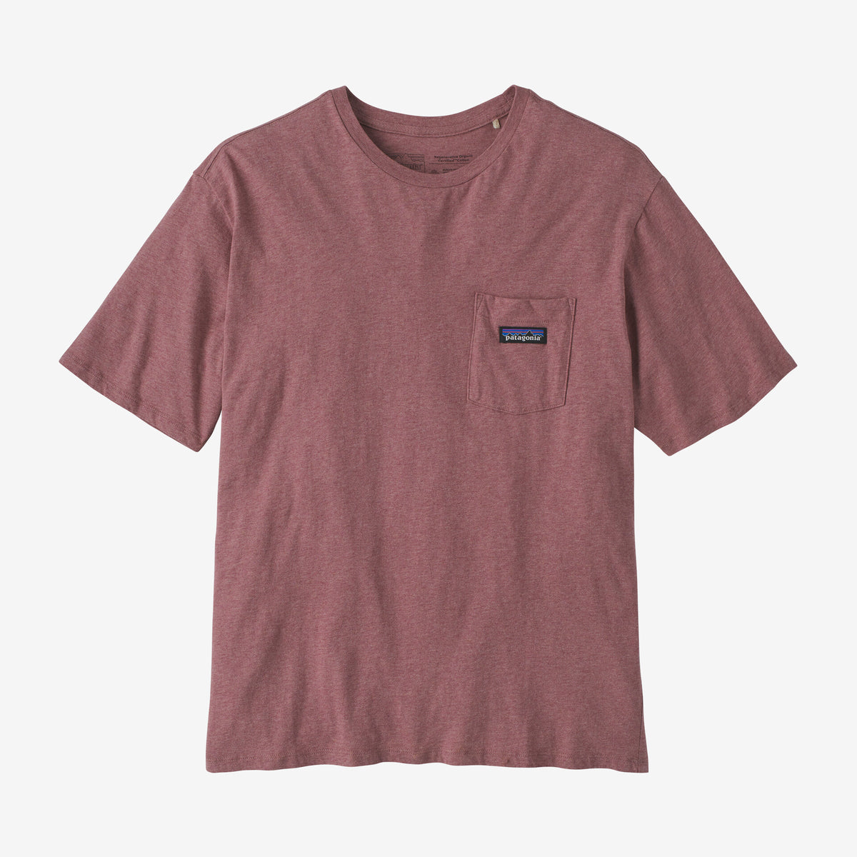 Patagonia LW Pocket T-Shirt - Evening Mauve