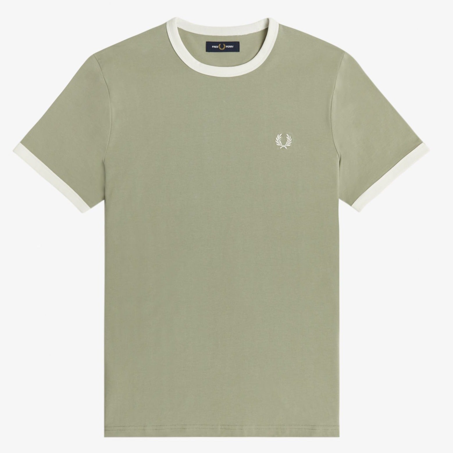 Fred Perry Ringer T-Shirt - Seagrass