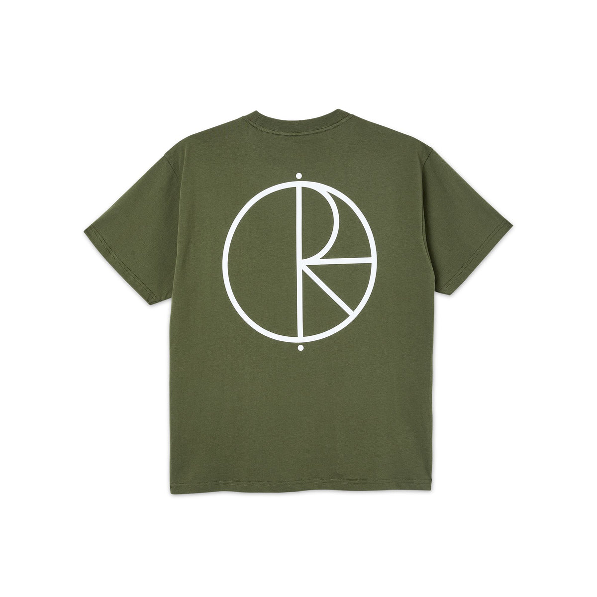 Polar Skate Co Stroke Logo T-Shirt - Uniform Green