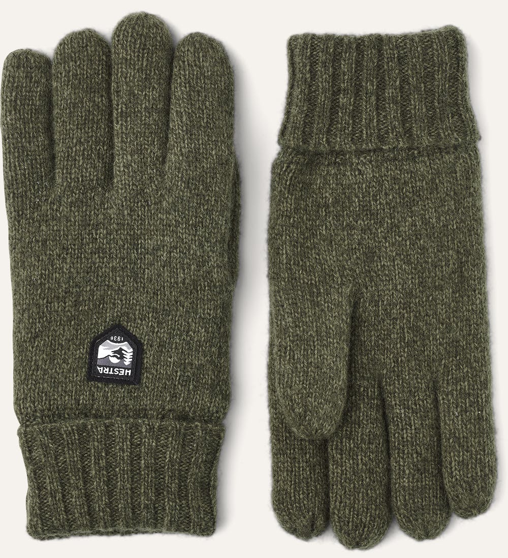 Hestra Basic Wool Gloves - Olive