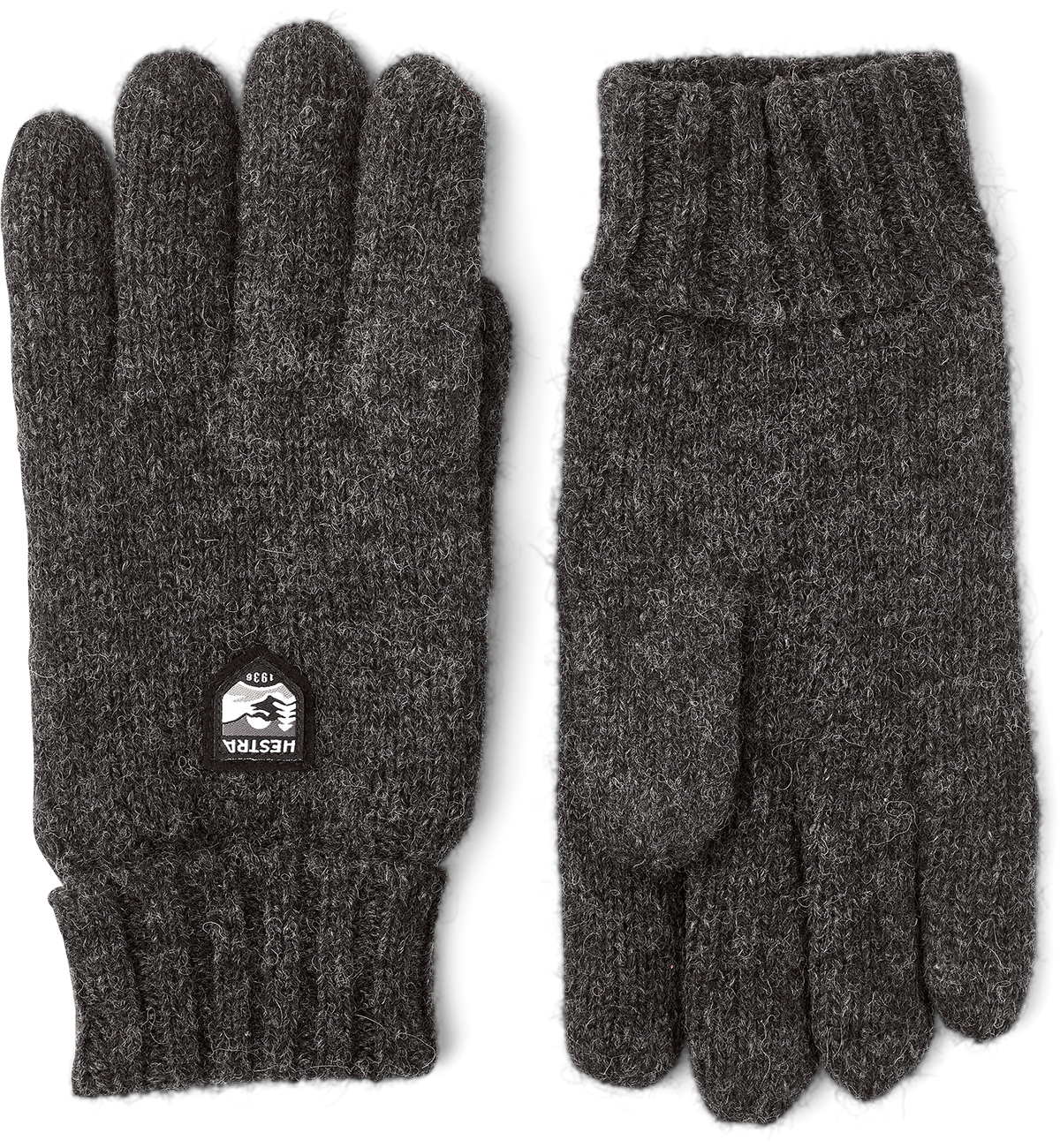 Hestra Basic Wool Glove - Charcoal