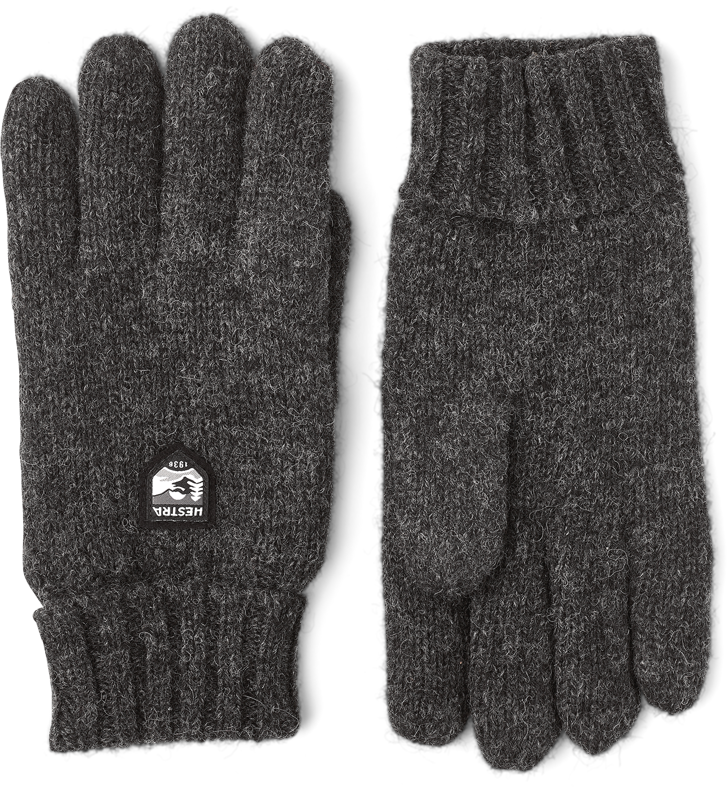 Hestra Basic Wool Glove - Charcoal