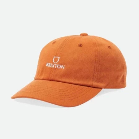Brixton Alpha LP Cap - Paradise Orange Vintage Wash