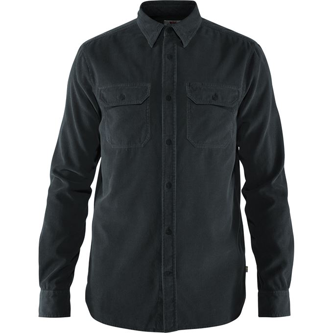 Fjallraven Ovik Cord Shirt - Dark Navy