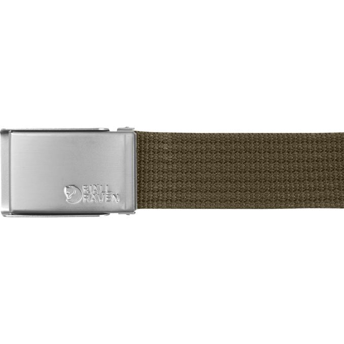 Fjallraven Canvas Belt - Dark Olive