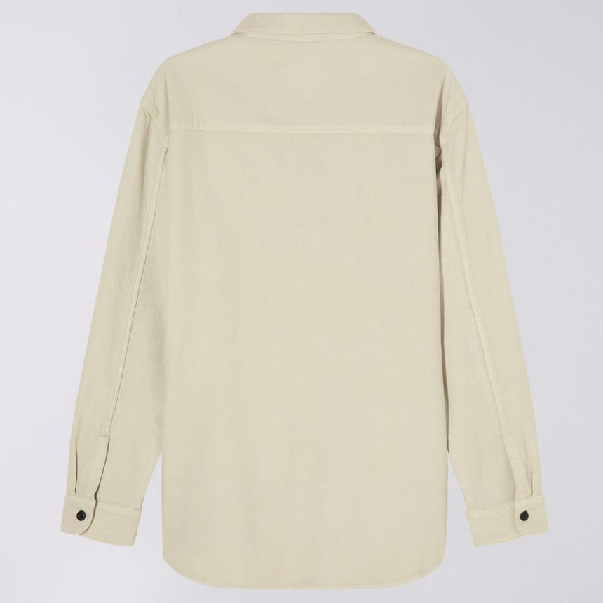 Edwin Zip Through Shirt - Pelican Denim