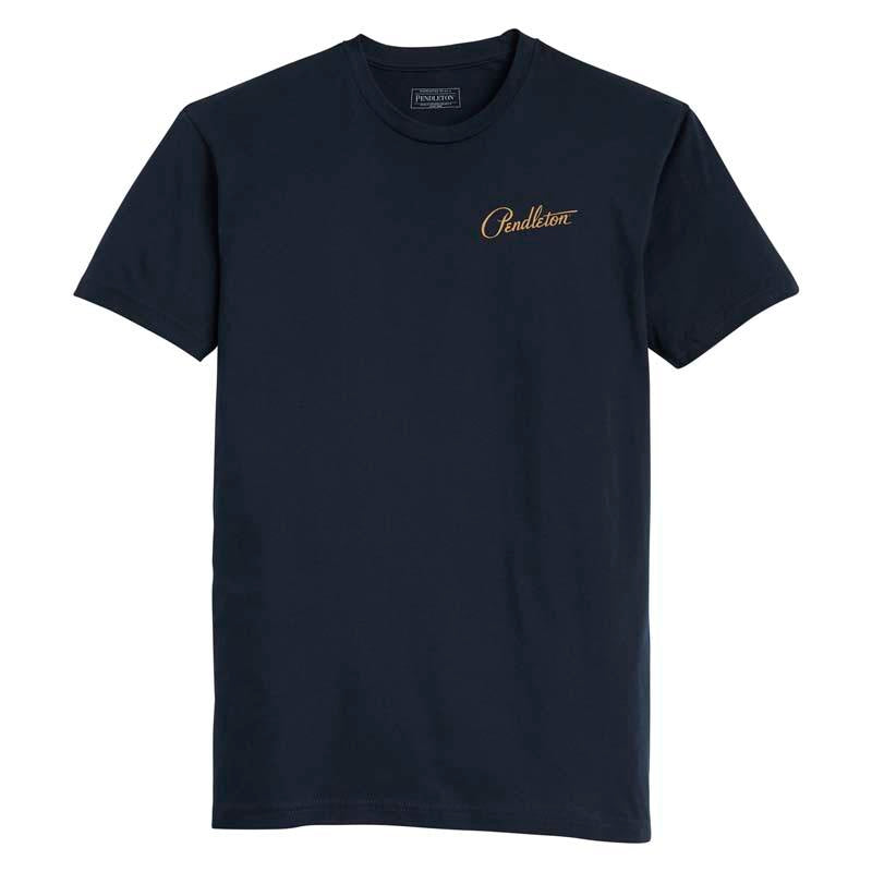 Pendleton Pinto Mountains T-Shirt - Midnight Navy