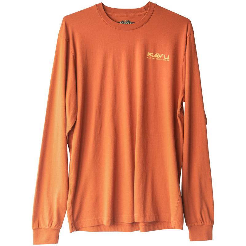 Kavu MTN Backdrop LS T-Shirt - Ginger Bread