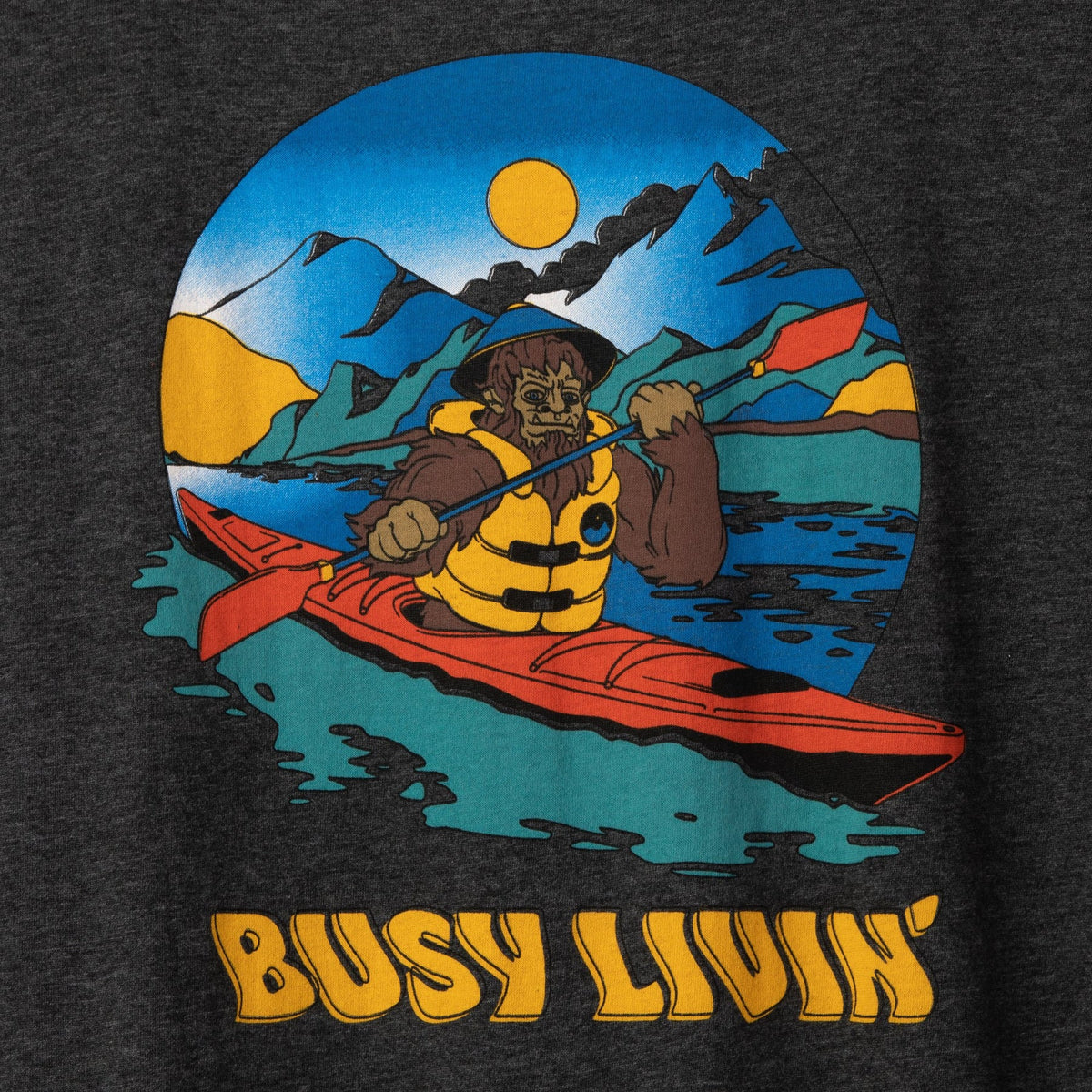 Kavu Sasquatch River Dayz T-Shirt - Black