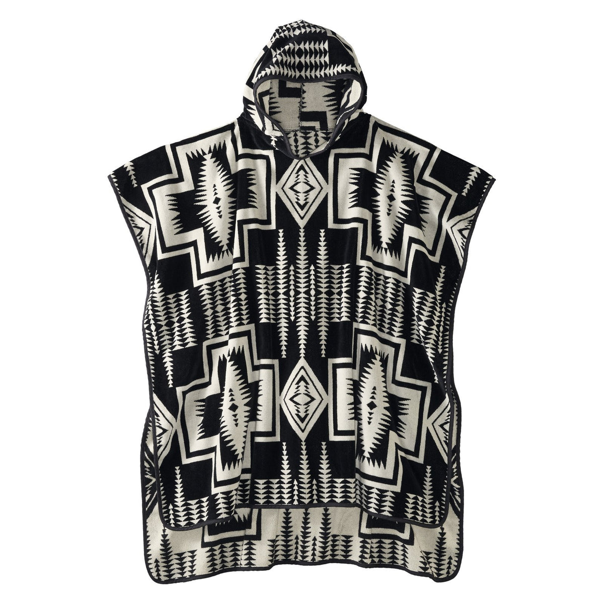 Pendleton Hooded Towel - Black Harding