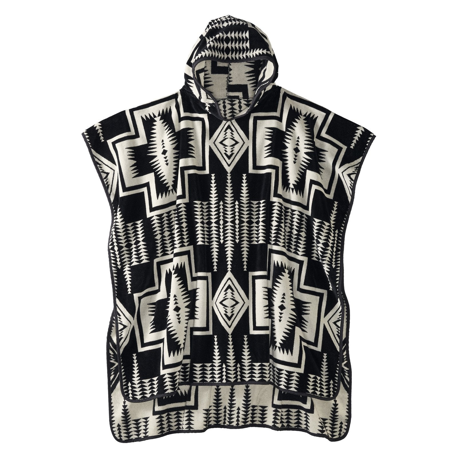 Pendleton Hooded Towel - Black Harding
