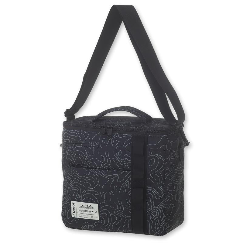 Kavu Snack Sack - Black Topo