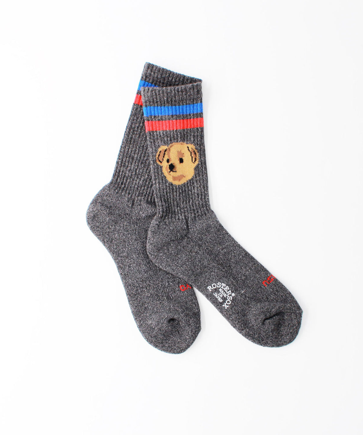 Rostersox Bear Moku Sock - Grey