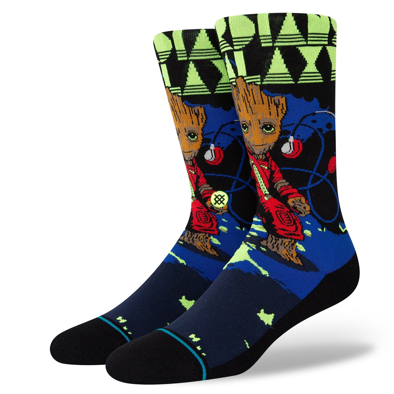 Stance Groot Jams Sock - Black