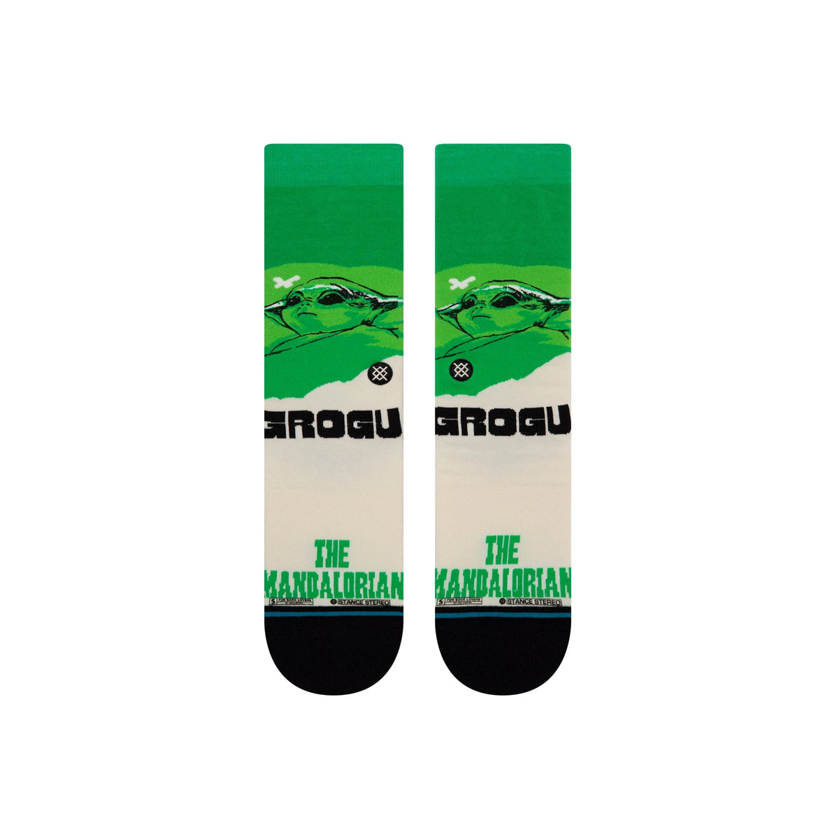 Stance Grogu West Sock - Green