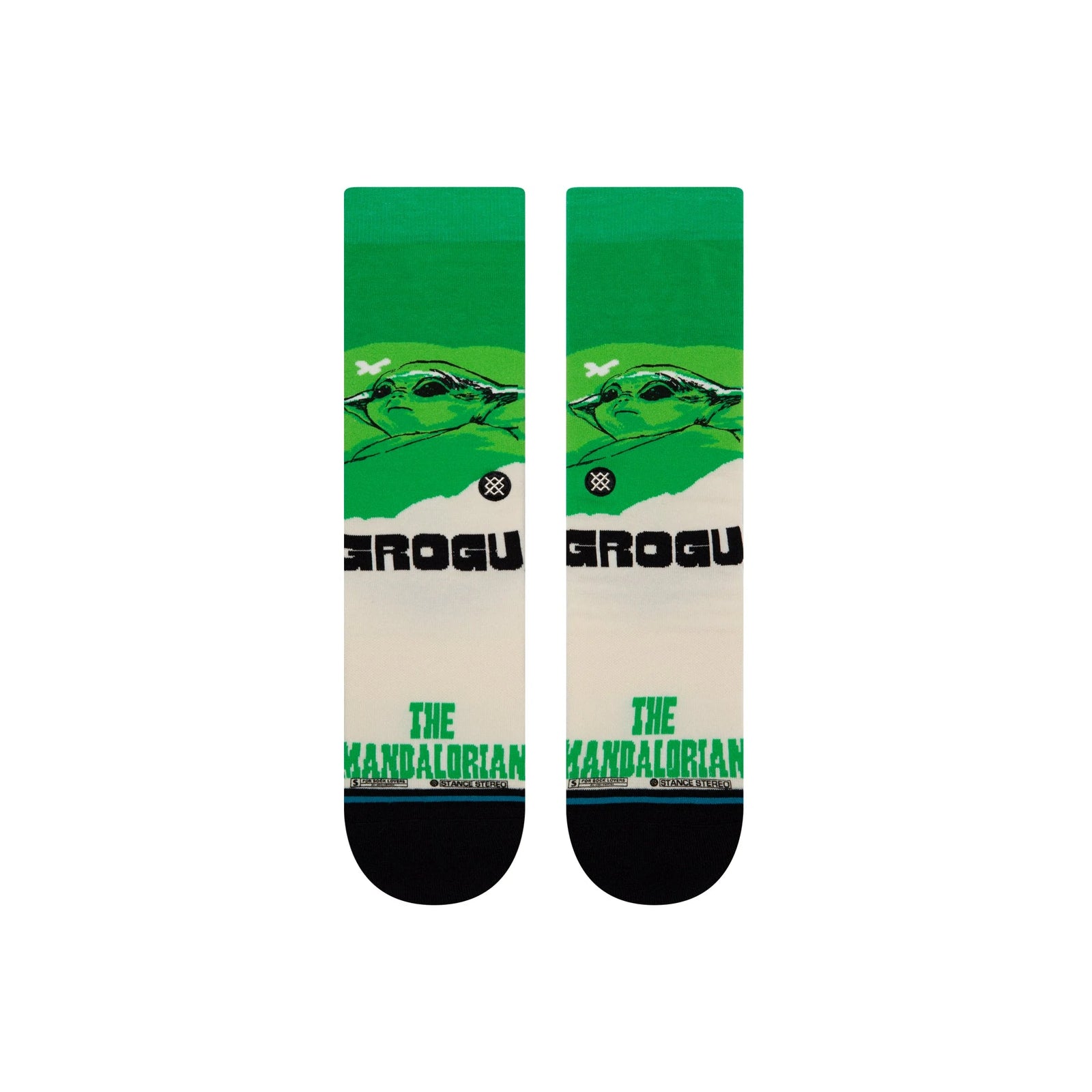 Stance Grogu West Sock - Green