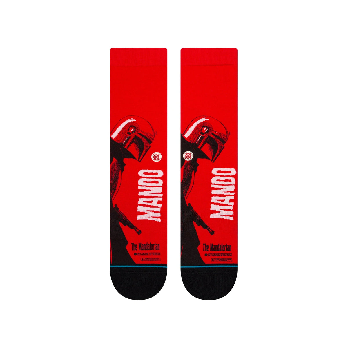 Stance Mando West Sock - Red