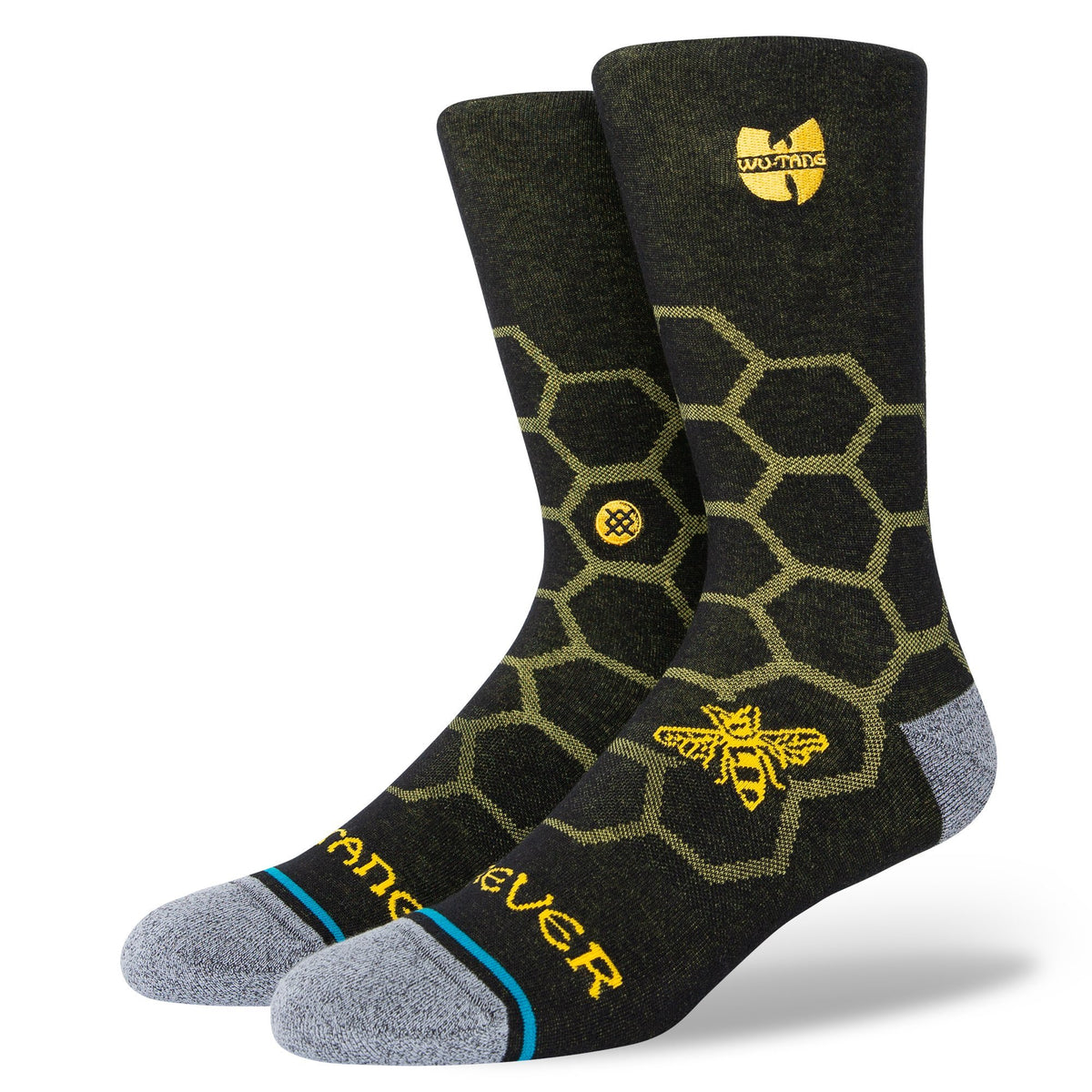 Stance Hive Crew Sock - Black