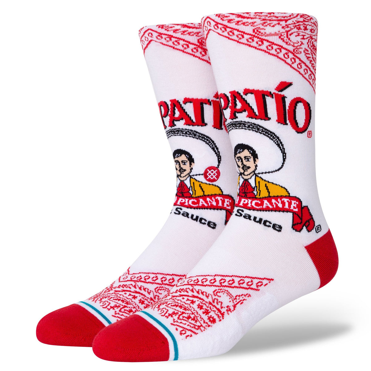 Stance Tapatio Socks White