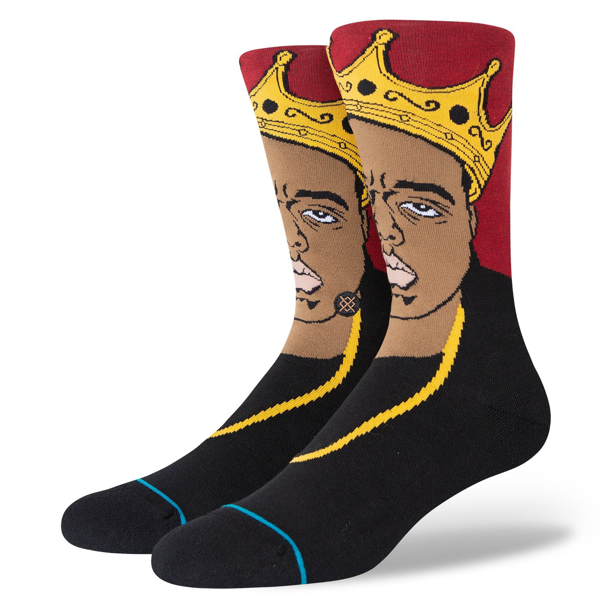 Stance Biggie Resurrected Sock - Black