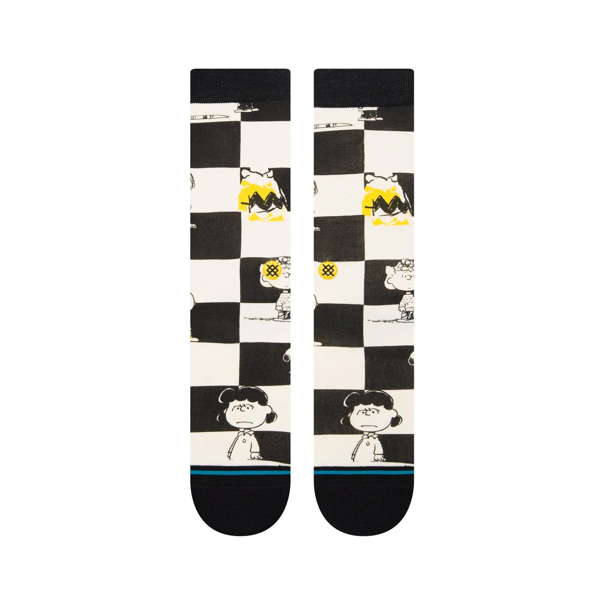 Stance Checked - Black