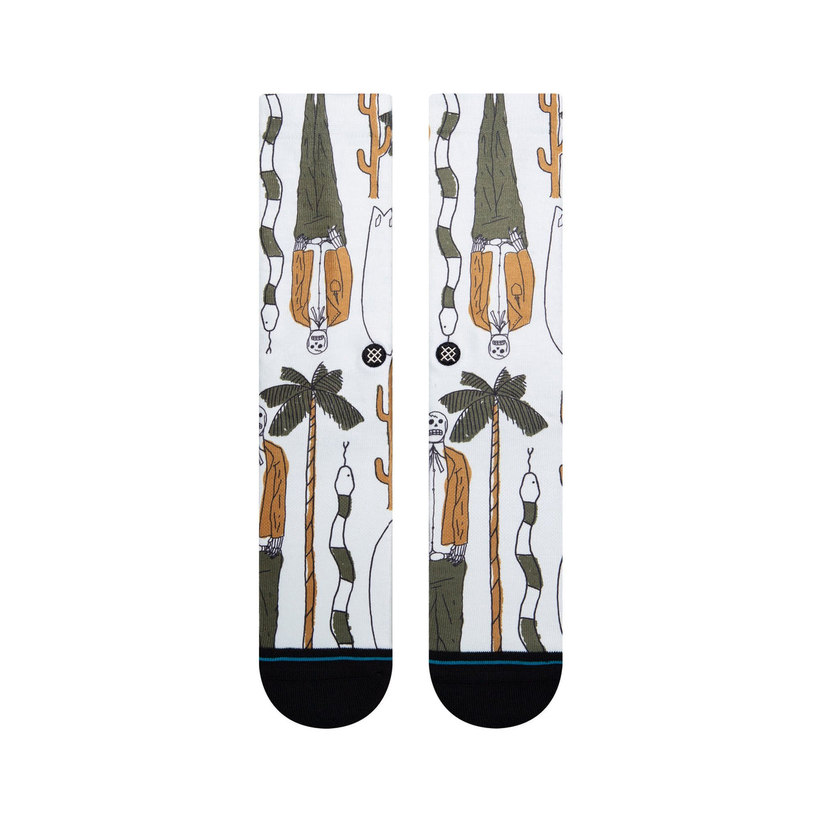 Stance Ded Man Sock - Off White