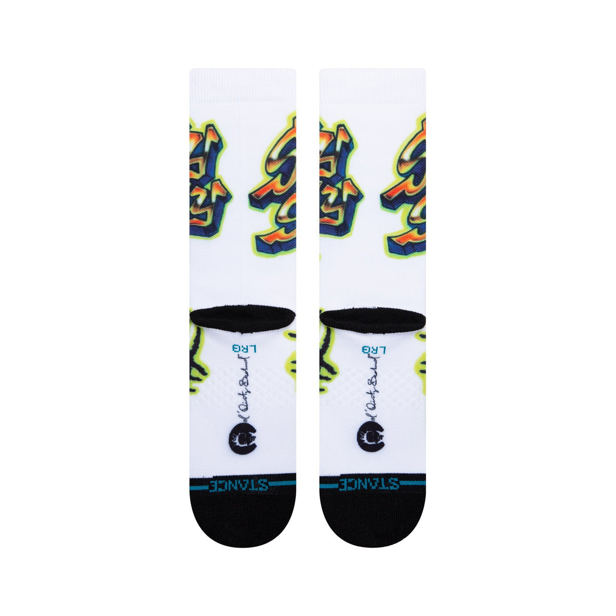 Stance Shimmy Shimmy Ya Sock - White