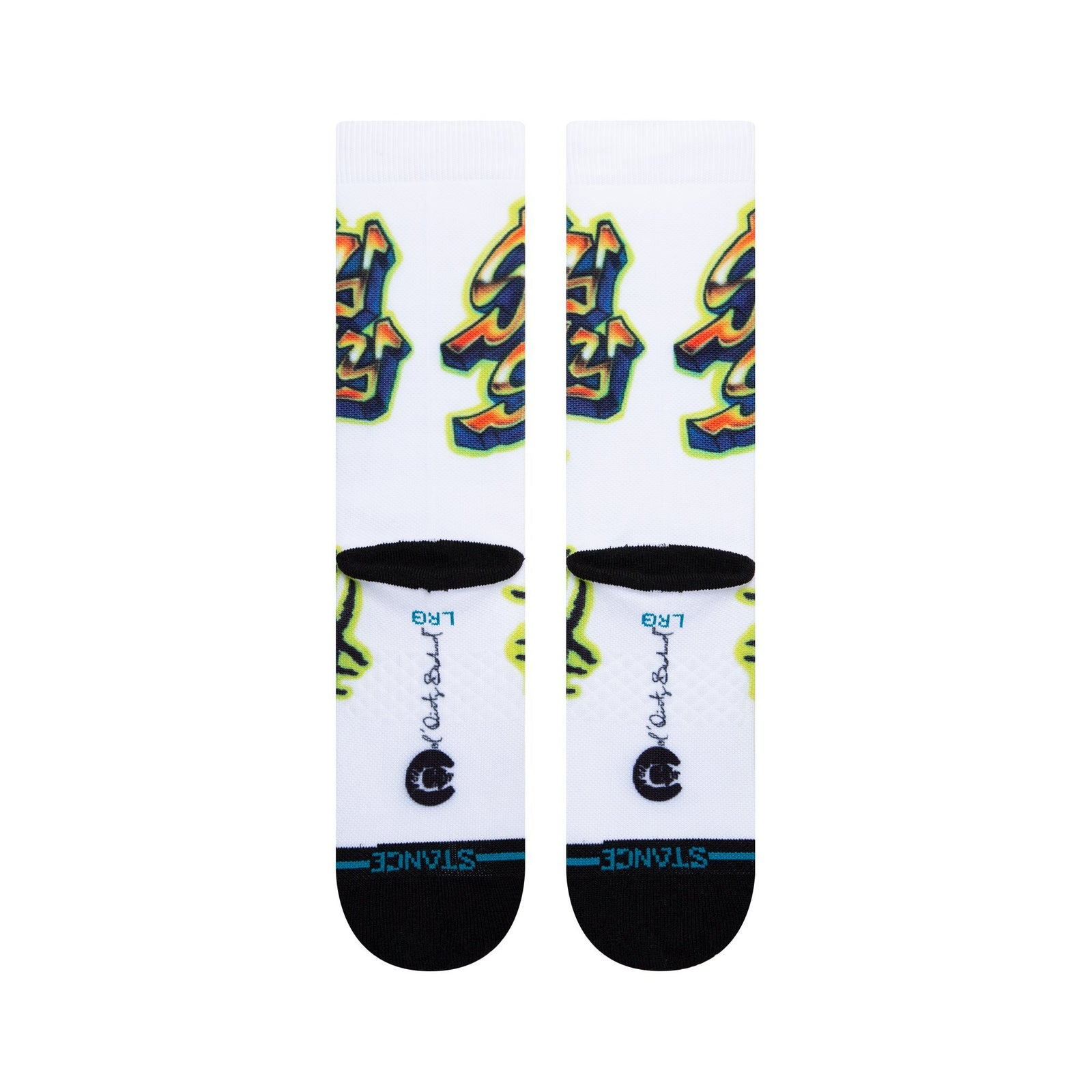 Stance Shimmy Shimmy Ya Sock - White