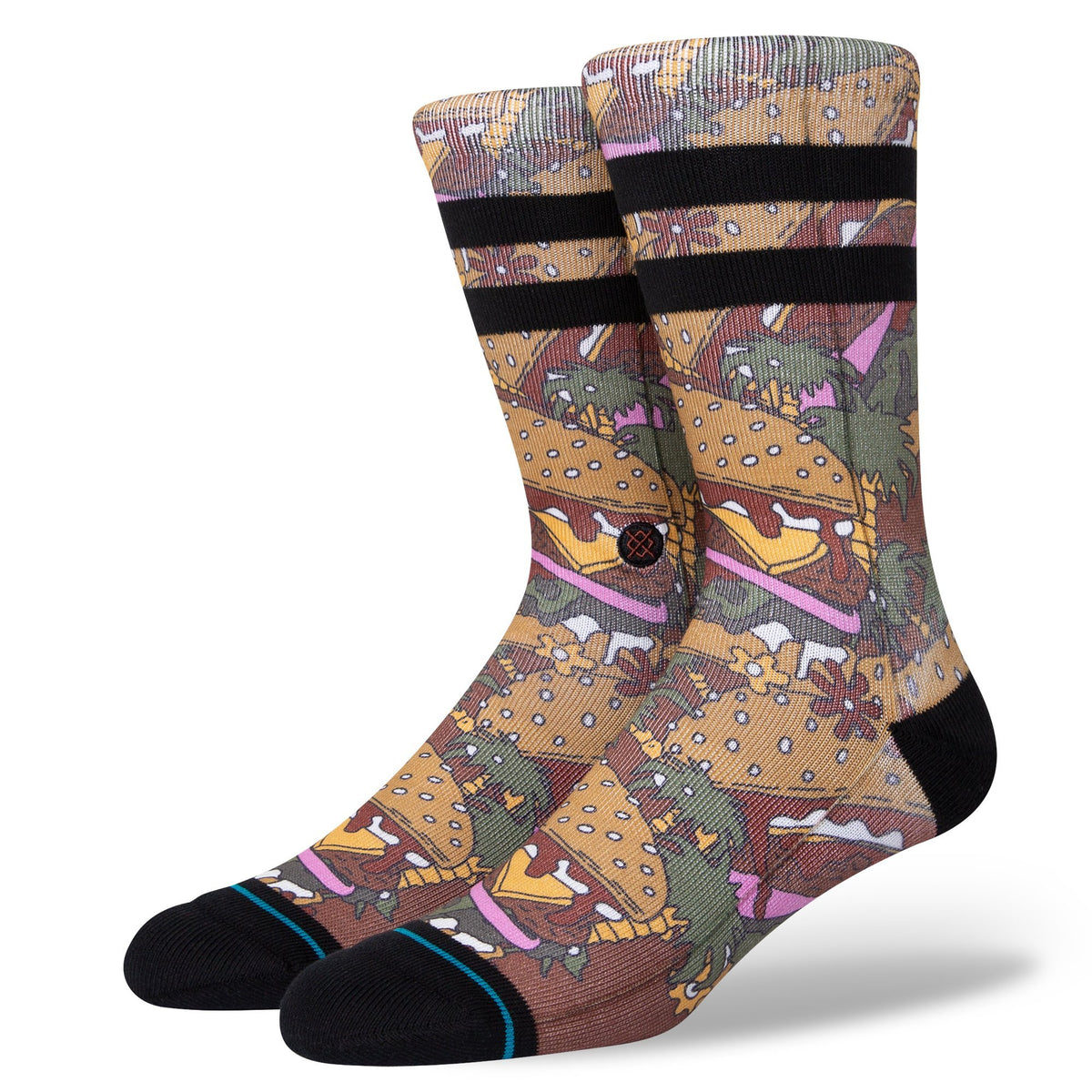Stance Snakk Sock - Black