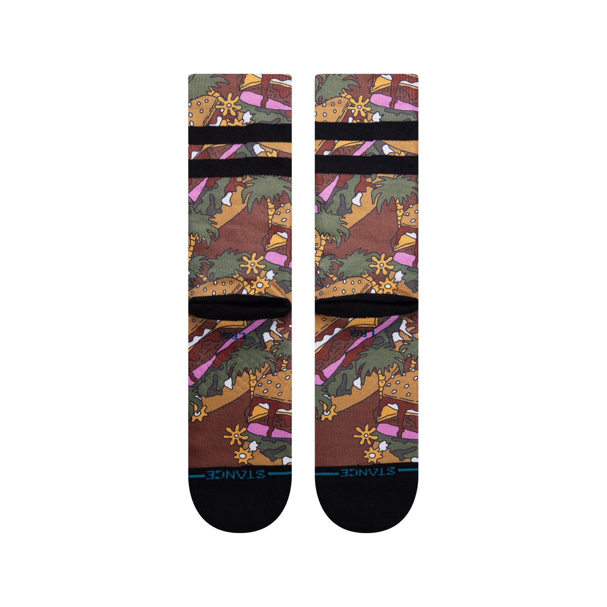 Stance Snakk Sock - Black
