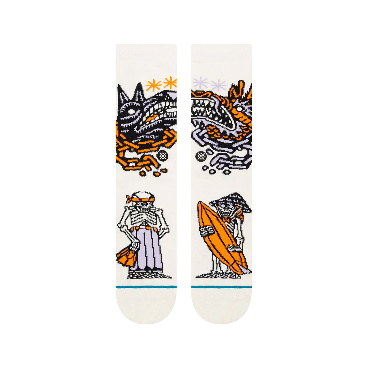 Stance DJ Clash - Off White