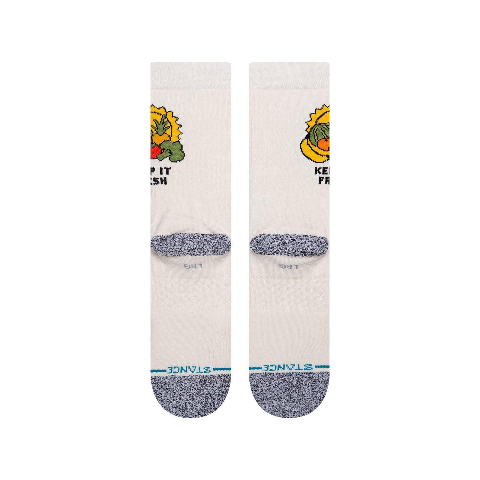 Stance Keep It Fresh Socks - Canvas