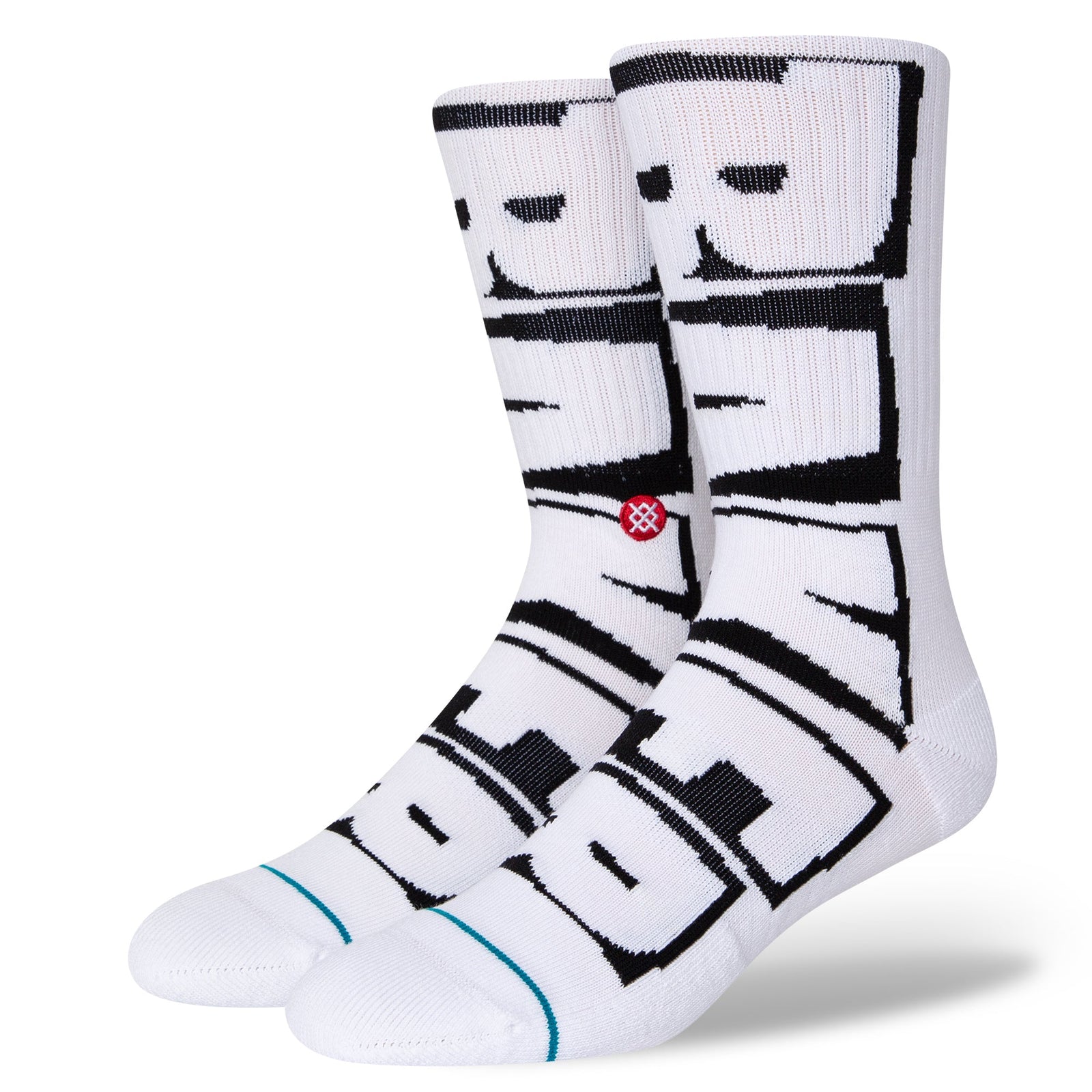 Stance Baker Sock - White