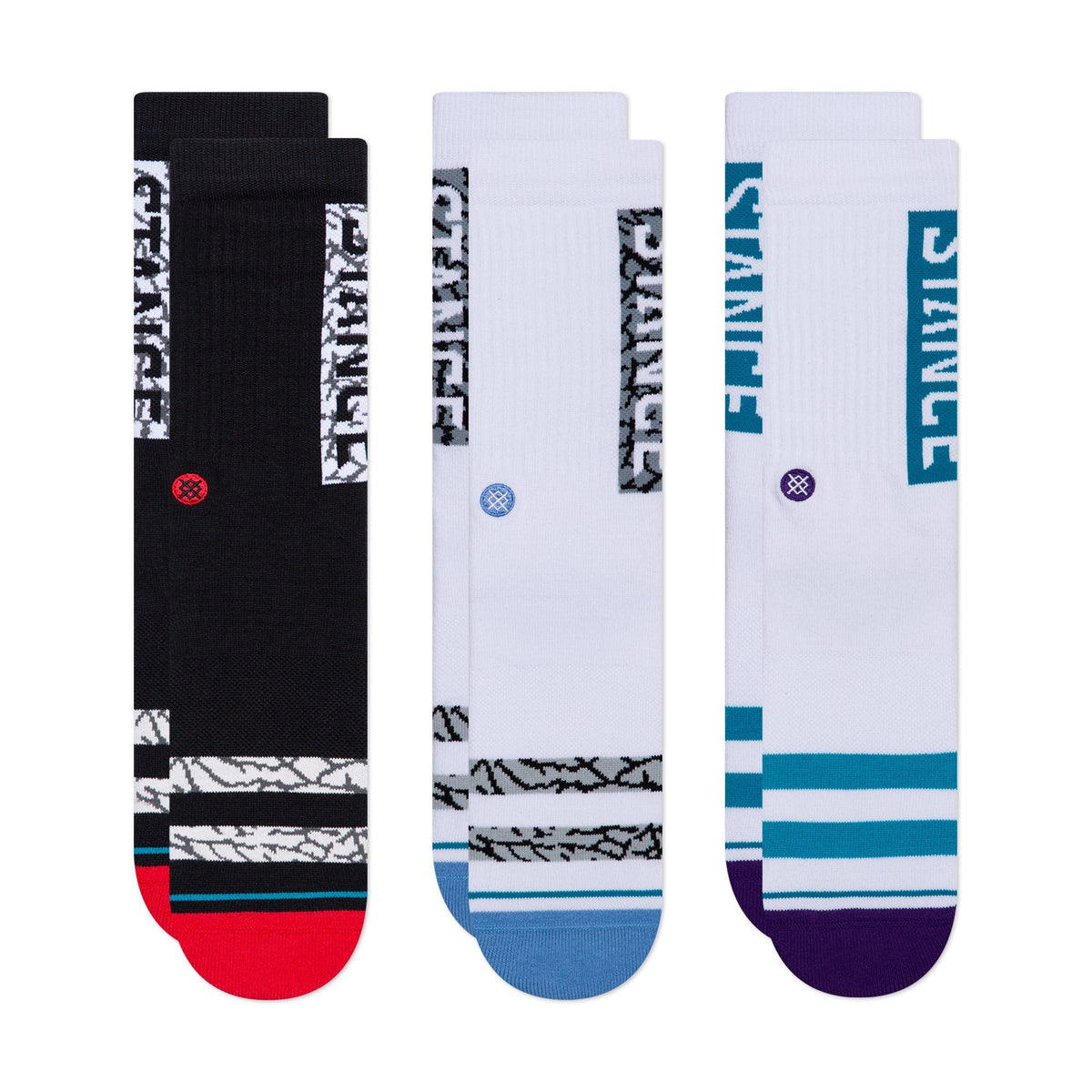 Stance OG 3 Pack Socks - Multi
