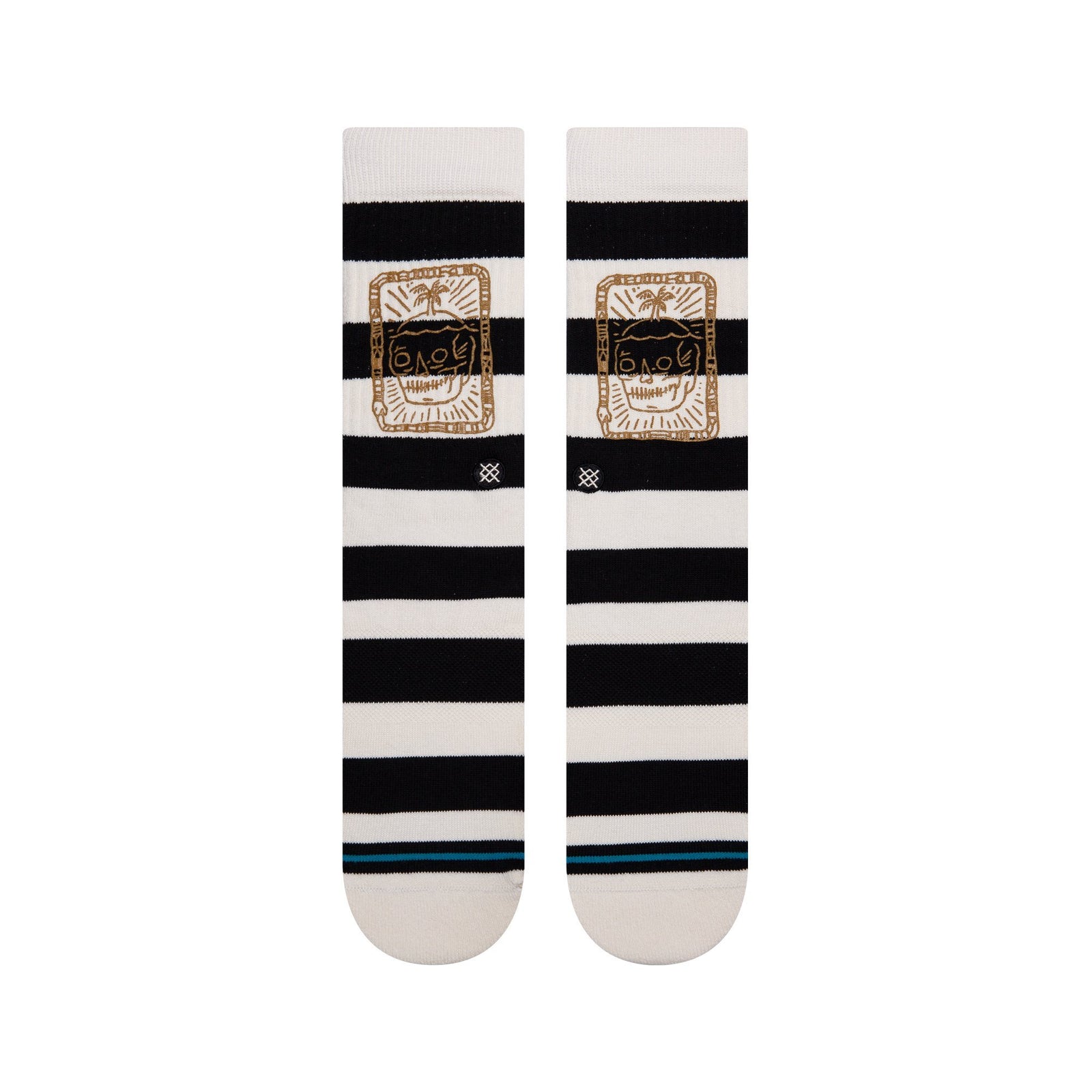 Stance Brain Ded Sock - Off White