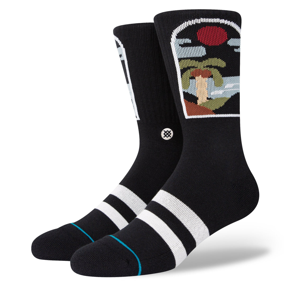 Stance Sea View Sock - Black