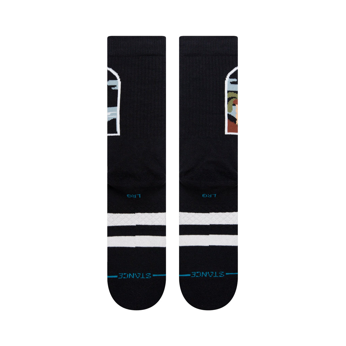 Stance Sea View Sock - Black