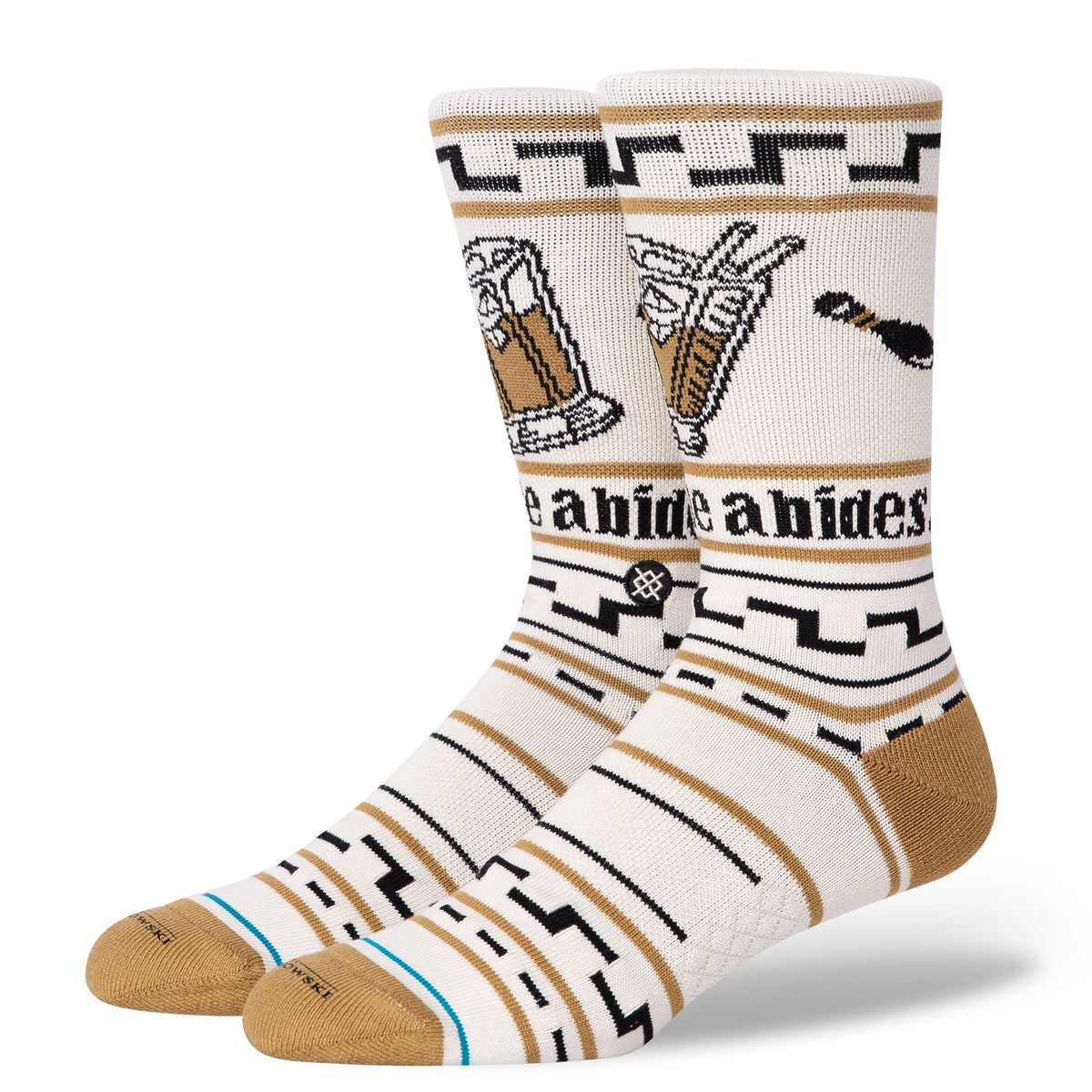 Stance The Dude Socks Tan
