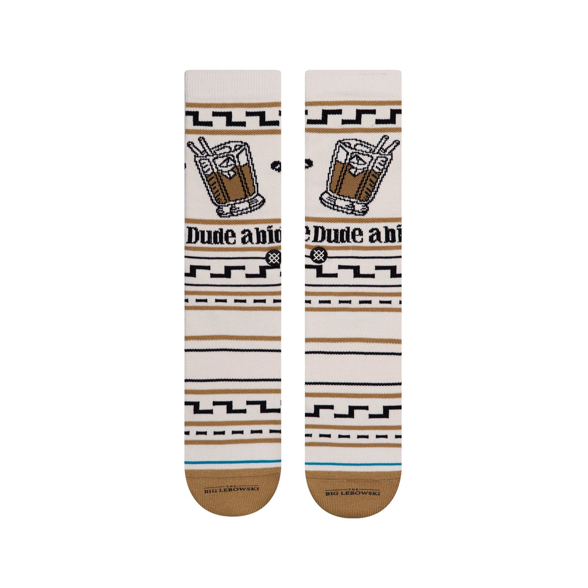 Stance The Dude Socks Tan