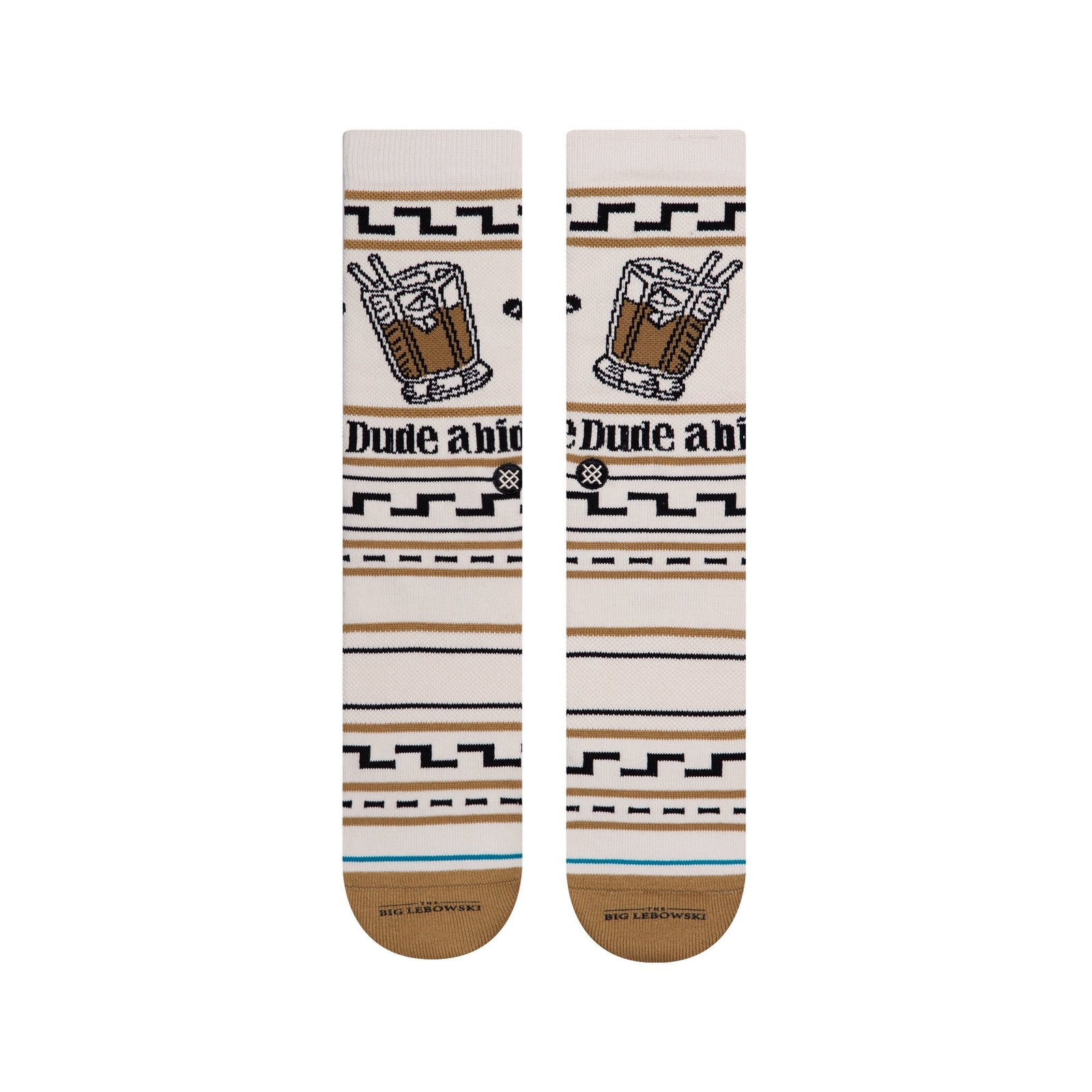 Stance The Dude Socks Tan