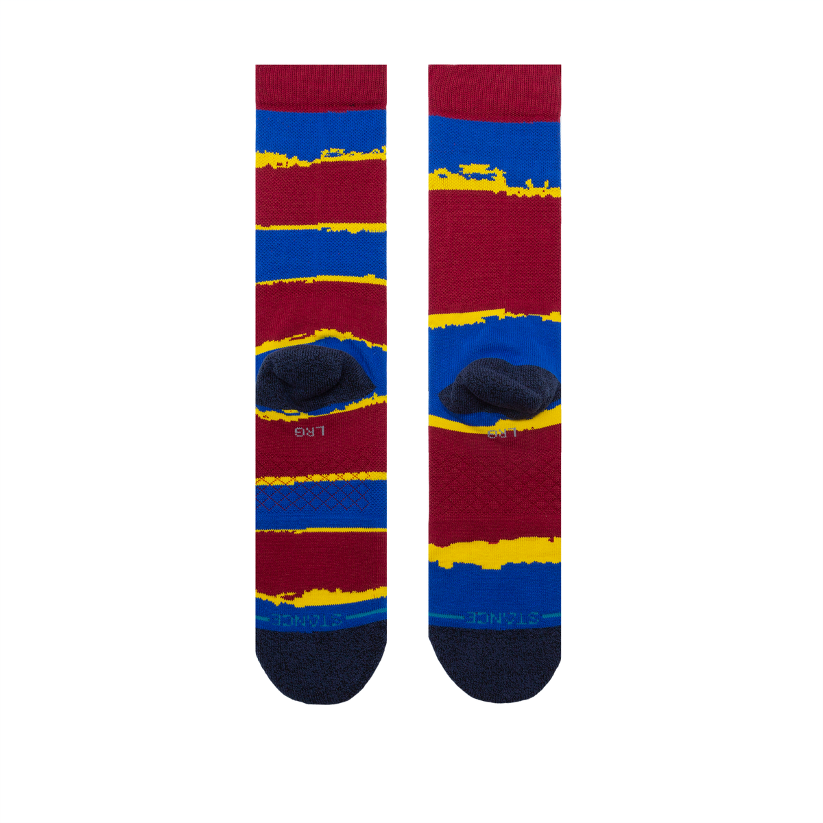 Stance FCB Stripe Sock - Maroon