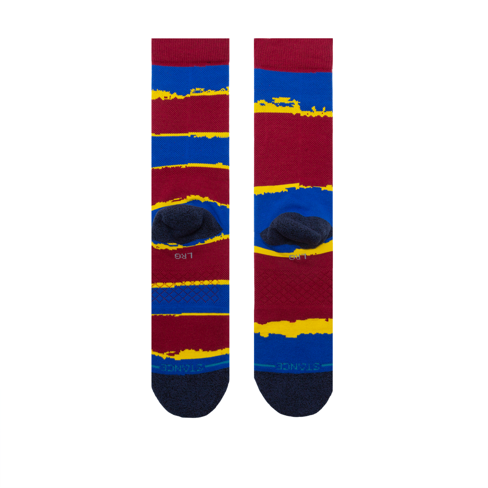 Stance FCB Stripe Sock - Maroon