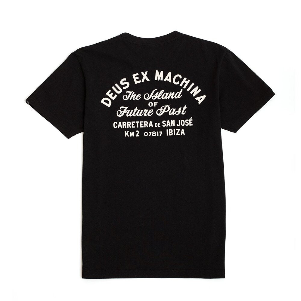 Deus Ex Machina Ibiza Address T-Shirt Black