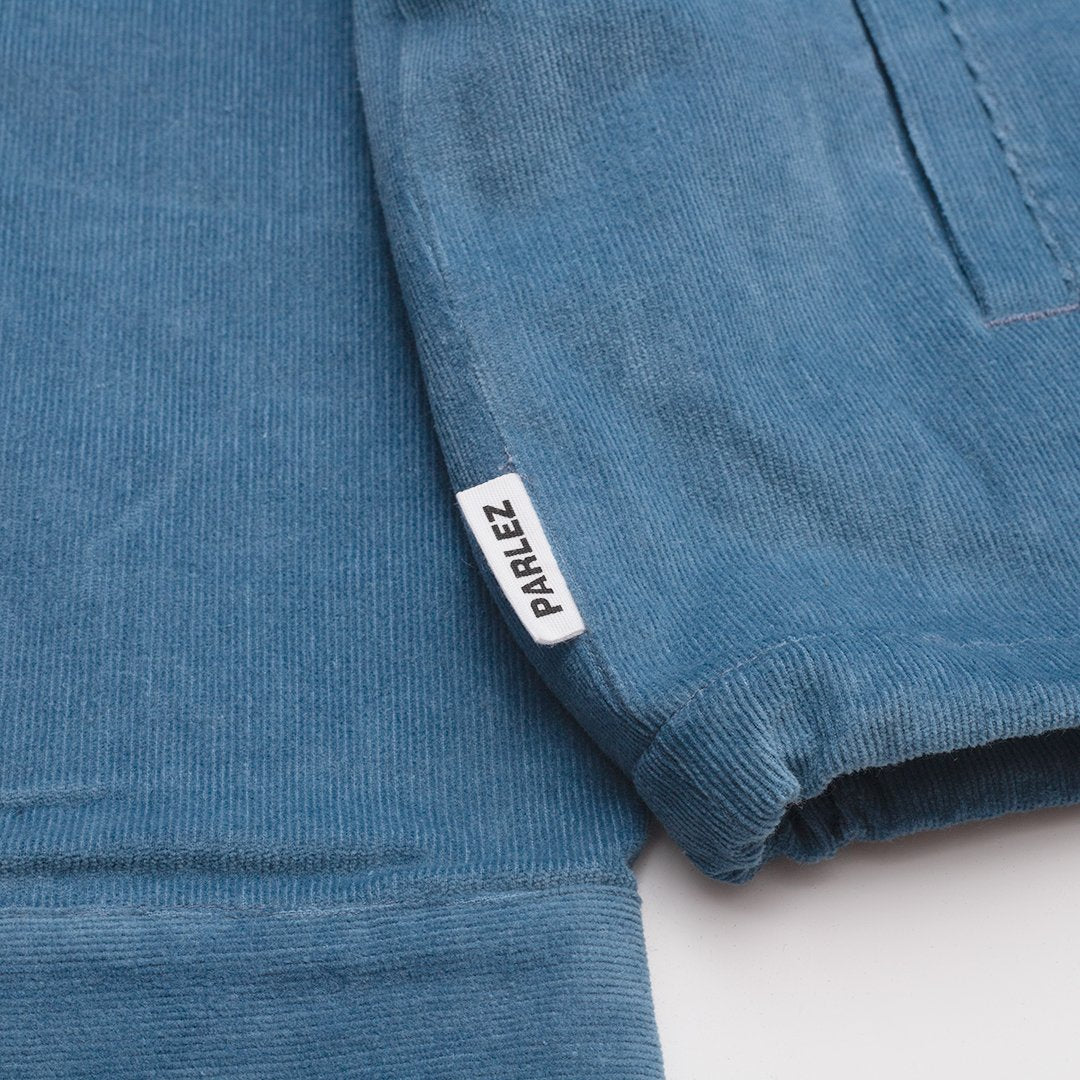Parlez Comar Coach Jacket - Dusty Blue
