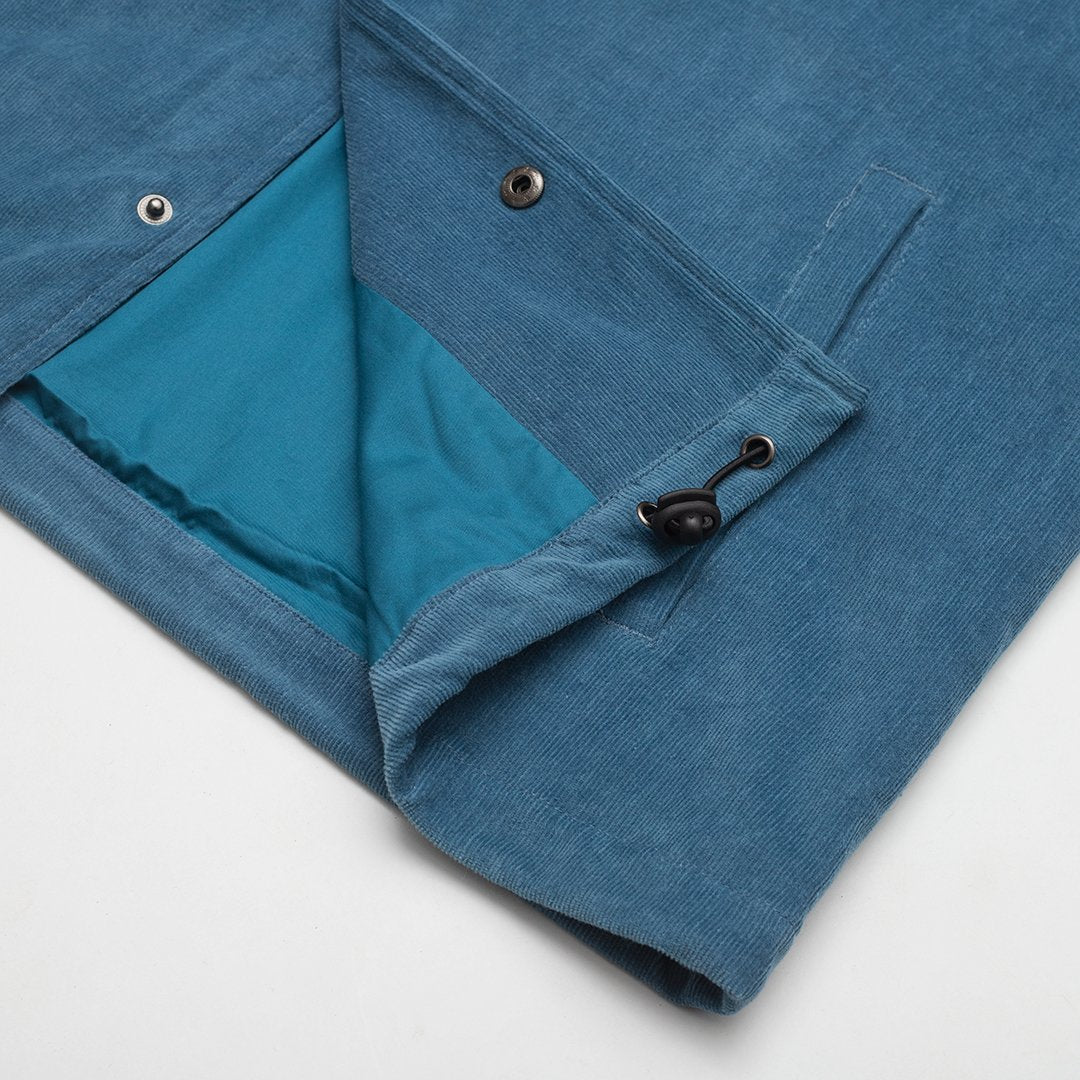 Parlez Comar Coach Jacket - Dusty Blue