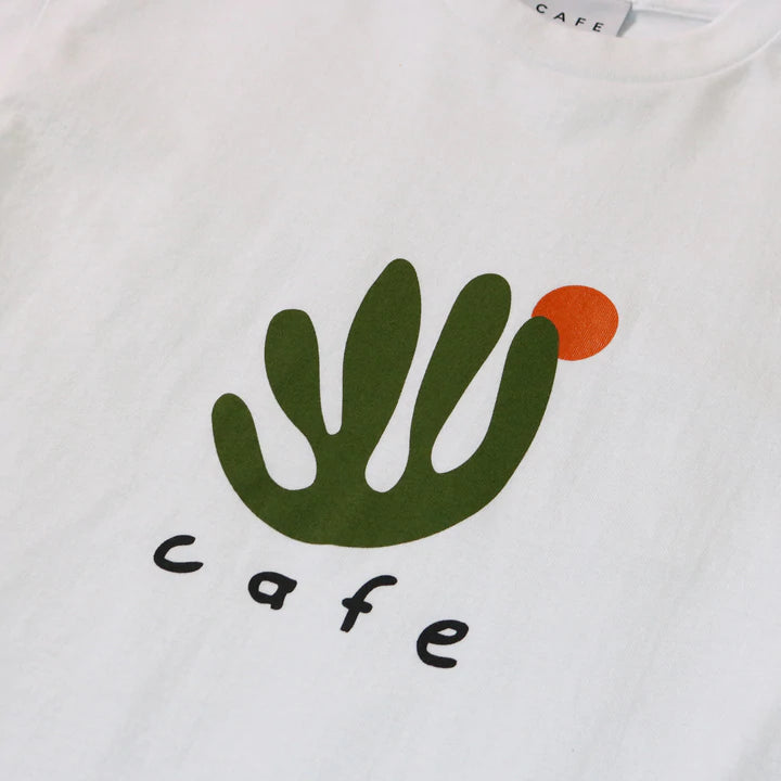 Skateboard Cafe April T-Shirt - White